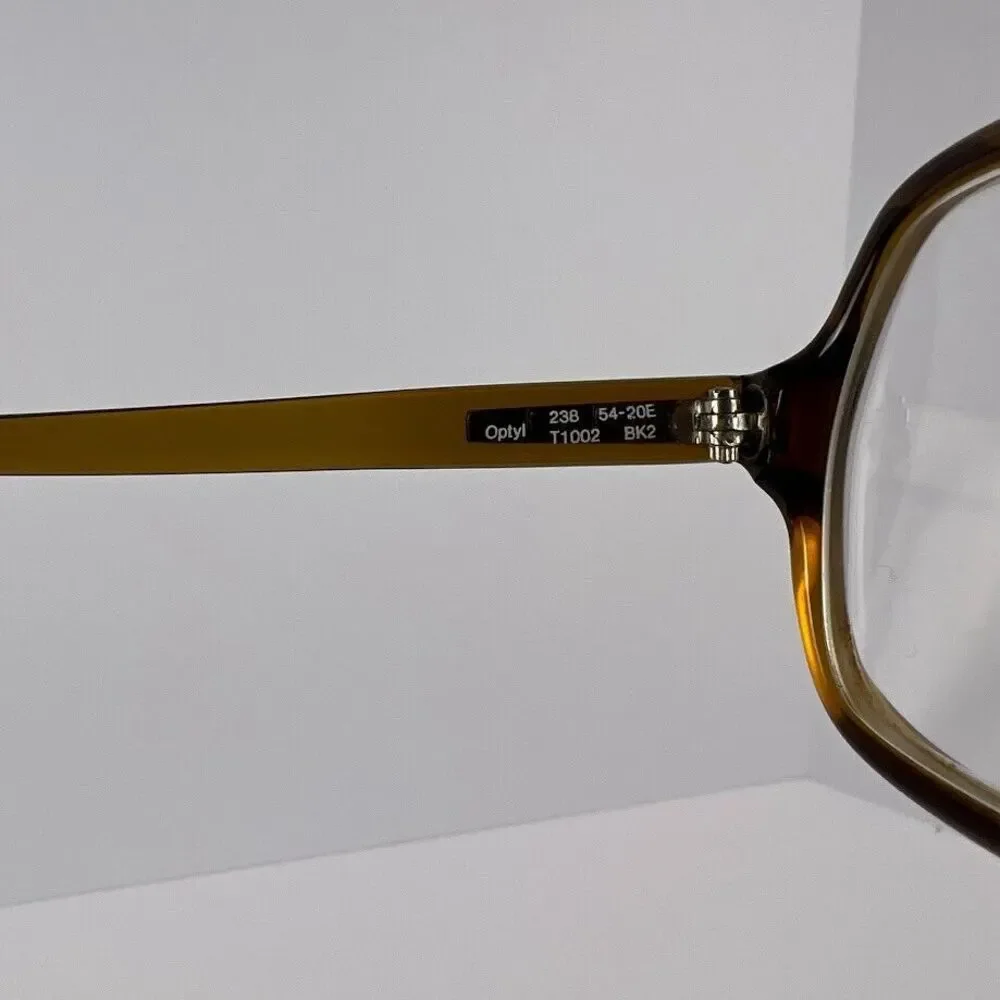 VINTAGE Titmus Optyl Germany Sunglasses Frames Only 238 54-20E T1002 BK2‎ 135